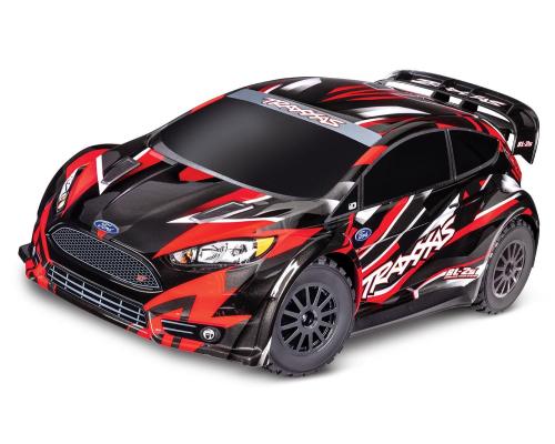 Traxxas Ford Fiesta ST Rally BL-2s - Rood