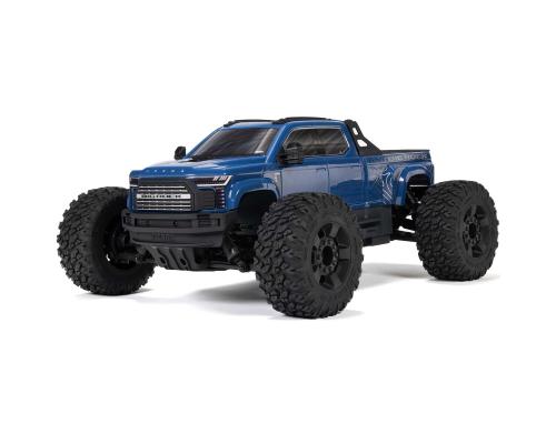 ARRMA 1/10 Big Rock 223S DSC 4X4 Brushless Monster Truck RTR Blauw ARA4312V4T3