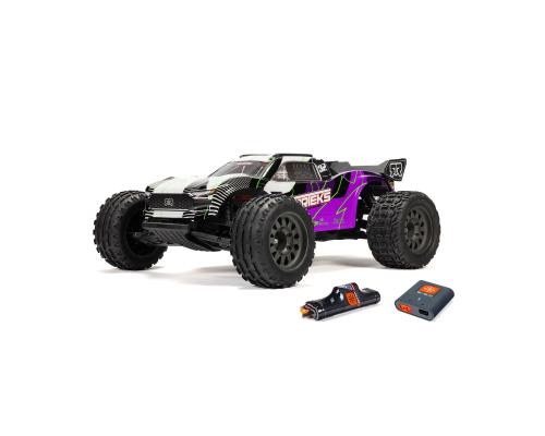 ARRMA ARA3205ST2 1/10 VORTEKS MEGA 550 2WD Stadium Truck RTR Purple