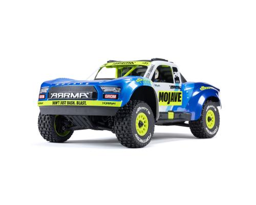 ARRMA Mojave Grom Mega 380 4X4 Brushed Short Course Truck RTR Blauw ARA2104T2