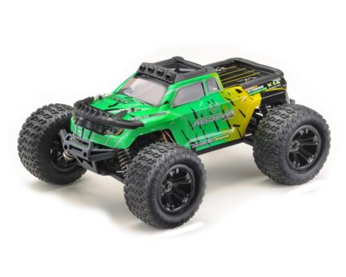 Absima 16008 MINI AMT 4WD Monster Truck 1:16 2,4GHz RTR geel/groen