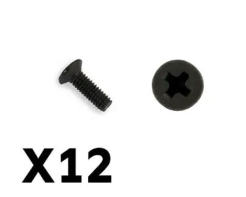 FTX FTX9750 Tracer countersunk screws km2.5 8mm