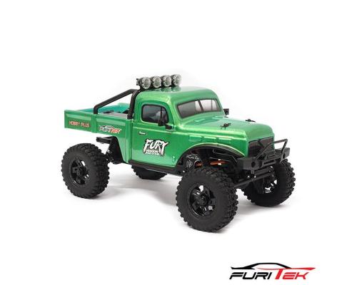 FX118 FURY WAGON RTR GROEN FURITEK BRUSHLESS 1/18 RC CRAWLER FUR2413