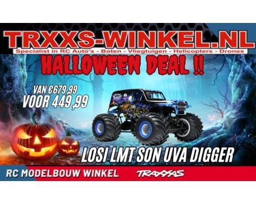 1Losi LMT 4WD Solid Axle Monster Truck RTR, Son UVA Digger LOS04021T2