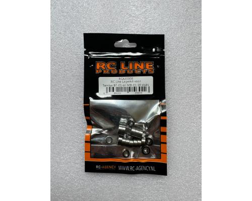 RC Line lagerset voor Tamiya BT-01 en MB-01 16 stuks RCA30008