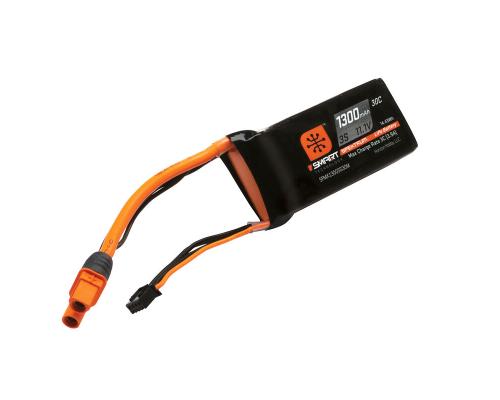 Spektrum 11.1V 1300mAh 3S 30C Smart LiPo Battery IC3