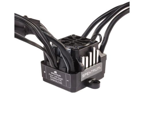 Spektrum Firma 100A Black Edition Brushless Smart ESC, 2S-3S SPMXSE2100