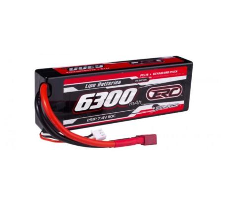 Sunpadow hardcase ERC Lipo Battery 6300mAh-2S1P-7.4V XT90