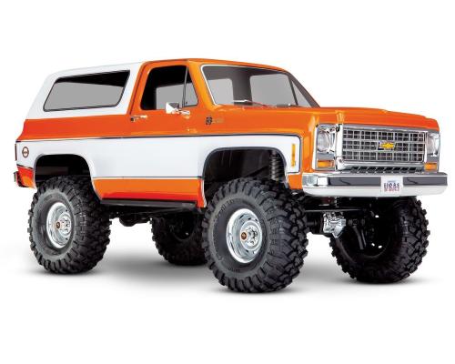 TRAXXAS TRX-4 1979 CHEVROLET BLAZER CLIPLESS CRAWLER ORANGE