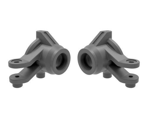 Traxxas TRX10736-GRAY Steering blocks, left & right (gray)