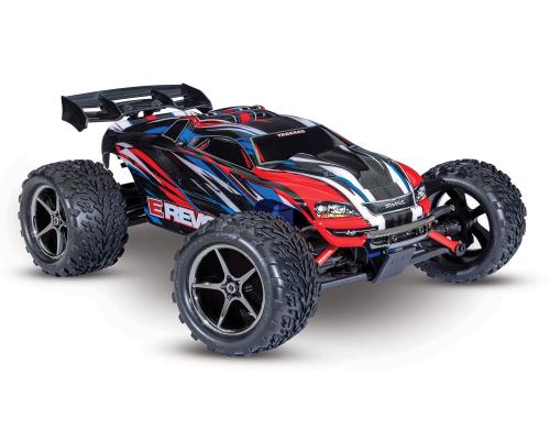 Traxxas TRX71054-8RBLU Traxxas E-Revo 1/16 4x4 USB, Red-Blue