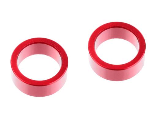 Team Corally C-00180-531 Team Corally - HDA Suspension Arm Insert - Inner - Aluminum - Red - 2 pcs