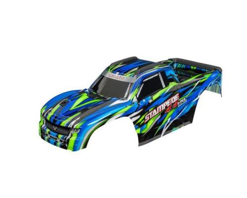 Traxxas Body, Stampede 4X4 VXL, green