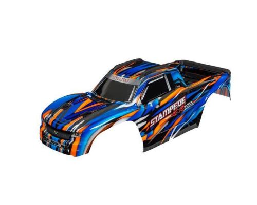 Traxxas Body, Stampede 4X4 VXL, orange