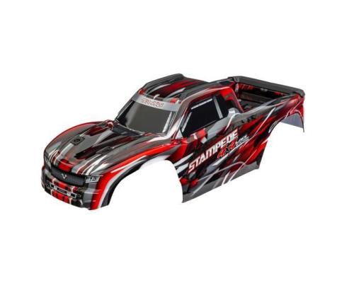 Traxxas Body, Stampede 4X4 VXL, red