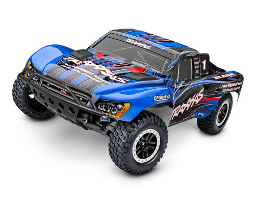 Traxxas Slash Brushless BL-2s: 1/10 2WD HD - Blue TRX58334-4BLUE