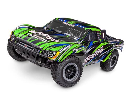 Traxxas Slash Brushless BL-2s: 1/10 2WD HD -Green TRX58334-4GRN