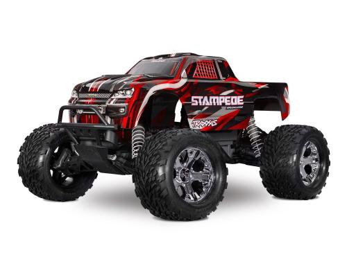 Traxxas Stampede 2WD BL-2S HD Rood