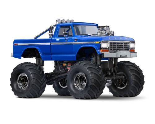 Traxxas TRX-4MT Ford F-150 Monster Truck Blauw TRX98044-1BLUE