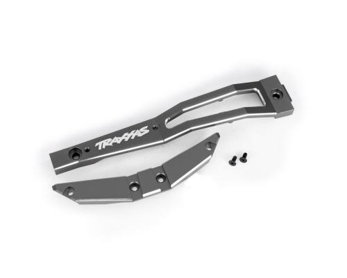 Traxxas TRX10221-GRAY Chassis brace, front, 6061-T6 aluminum