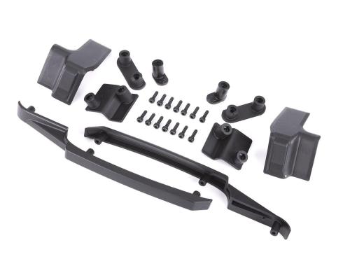 Traxxas TRX10224 Body reinforcement set, black/ skid pads