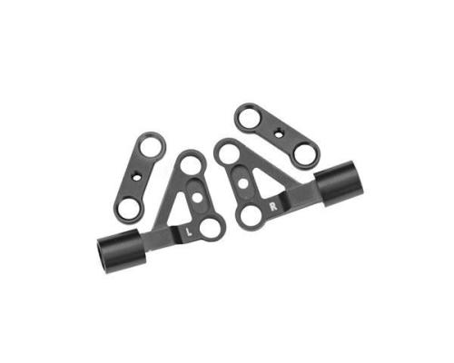 Traxxas TRX10533-GRAY Suspension arms, upper, front, 6061-T6 aluminum (gray-anodized)