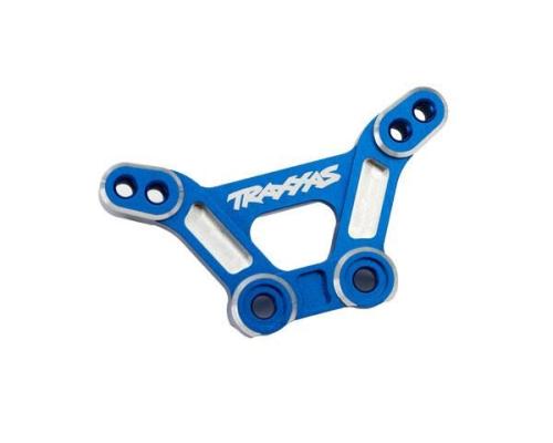 Traxxas TRX10538-BLUE Shock tower, front, 6061-T6 aluminum (blue-anodized)