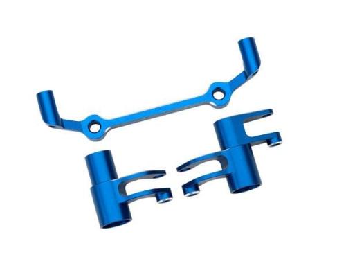 Traxxas TRX10543-BLUE Steering bellcranks, drag link (blue-anodized 6061-T6 aluminum)