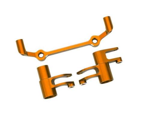 Traxxas TRX10543-ORNG Steering bellcranks, drag link (orange-anodized 6061-T6 aluminum)