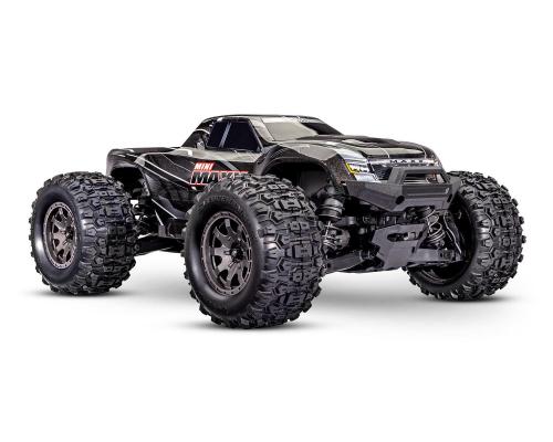 Traxxas TRX107154-1-BLK mini Maxx Black bl-2s incl. batterrij en usb-oplader