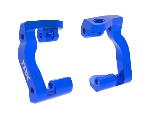 Traxxas TRX10733-BLUE Caster blocks (c-hubs), 6061-T6 aluminum (blue-anodized) (left & right)