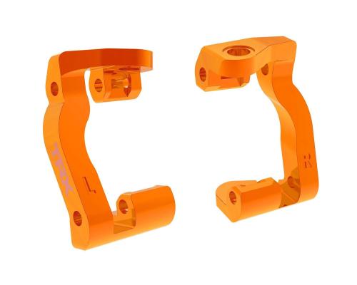 Traxxas TRX10733-ORNG Caster blocks (c-hubs), 6061-T6 aluminum (orange-anodized), left & right