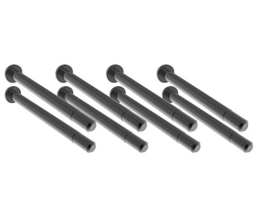 Traxxas TRX10740X Suspension pins, outer (hardened steel), 3x34mm (4), 3x37mm (4)