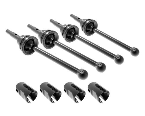 Traxxas TRX10750X Driveshafts, steel constant-velocity (assembled)