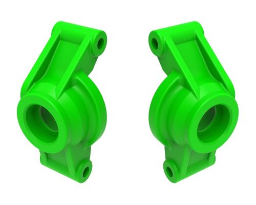 Traxxas TRX10752-GRN Carriers, stub axle (green) (rear) (left & right)