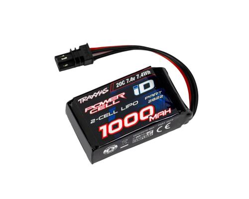 Traxxas TRX2822 1000mAh 7.4V 2-Cell 20C LiPo Battery