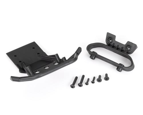 Traxxas TRX3635 Bumper, voor/ bumperbevestiging/ 4x12 CCS (2)/ 4x22 BCS (2)/ 3x12 BCS (2) (past op 2WD Stampede) (voor