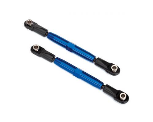 Traxxas TRX3644X Camber links, achter (TUBES blauw geanodiseerd, 7075-T6 aluminium, sterker dan titanium) (73 mm) (2) /