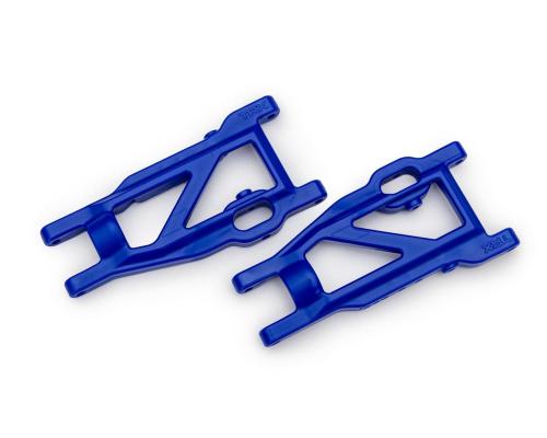 Traxxas TRX3655-BLUE Suspension arms, blue, front/rear (left & right), heavy duty (2)