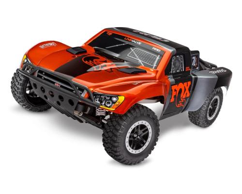 Traxxas TRX58376-74-FOX Slash: 1/10-Scale 2WD VXL HD - FOX