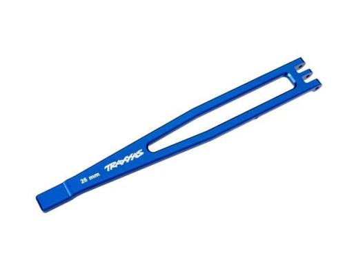 Traxxas TRX8327-BLUE Battery hold-down, 6061-T6 aluminum (blue-anodized)