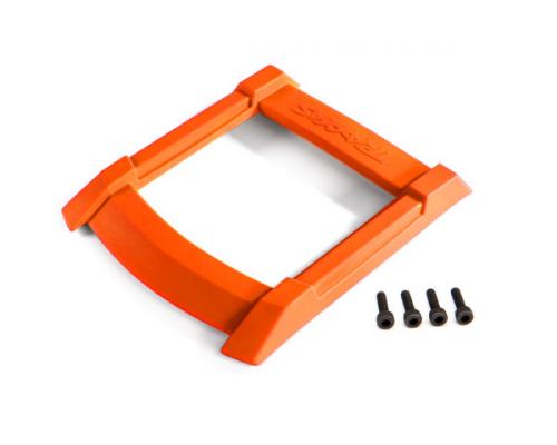 Traxxas TRX8917T Beschermplaat, dak (carrosserie) (oranje) / 3x12mm CS (4)