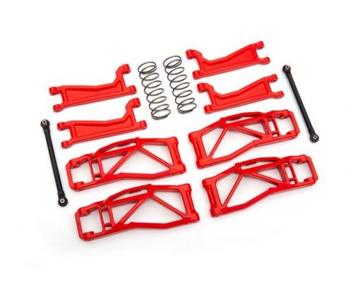 Traxxas TRX8995R Ophangset, WideMaxx, rood