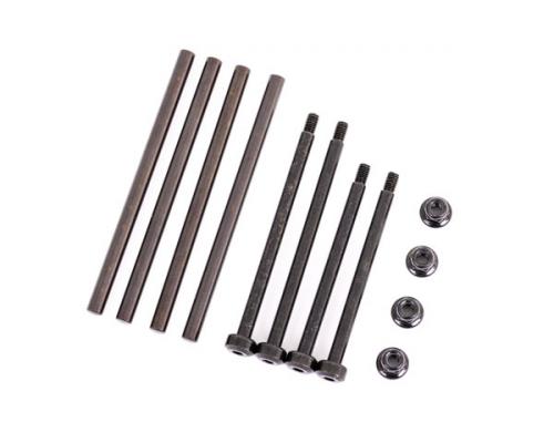 Traxxas TRX9540 Set ophangpennen, voor & achter (gehard staal), 4x67mm (4), 3,5x48,2mm (2), 3,5x56.7mm (2)/ M3x0,5mm NL,