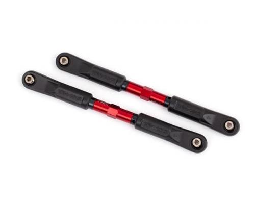 Traxxas TRX9549R Teenlinks, slede (BUIZEN rood geanodiseerd, 7075-T6 aluminium, sterker dan titanium) (120 mm) (2)/ stan