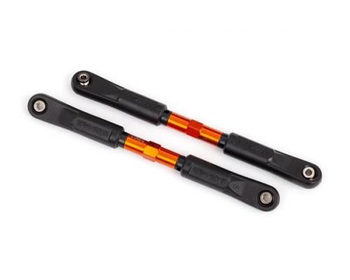 Traxxas TRX9549T Teenlinks, slee (BUIZEN oranje geanodiseerd, 7075-T6 aluminium, sterker dan titanium) (120 mm) (2)/ sta