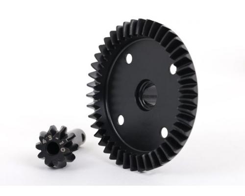 Traxxas TRX9579R Ringtandwiel, differentieel/pinion, differentieel (machinaal bewerkt) (voor of achter)