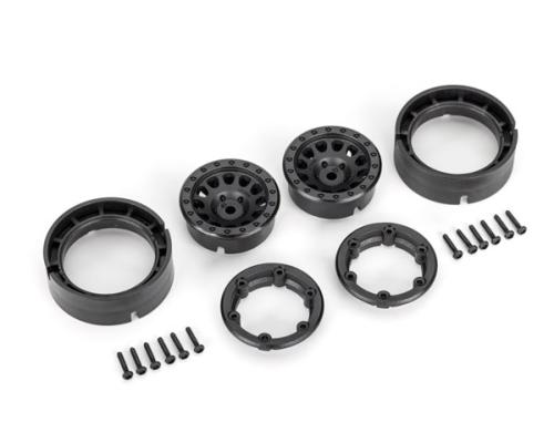 Traxxas TRX9781 Wielen, 1.0\", Method Race Wielen 105 Beadlock (zwart, beadlock) (2)