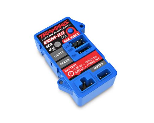 Traxxas TRX9785 ECM-2.5 elektronische regelmodule, waterdicht (detectie van lage spanning, vooruit/achteruit/rem)