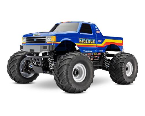 Traxxas Traxxas Bigfoot 4X4 BL-2s Brushless 4WD Monster Truck TRX67134-4-BLUE